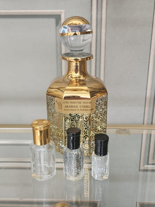 ARABIAN CAMEL-(Belongs To The Olfactory Notes Family Similar to Arabian Tonka - Montale¨)  This is an amber woody fragrance for men and women.
